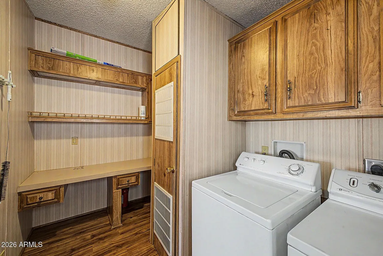 Laundry area with washer and dryer